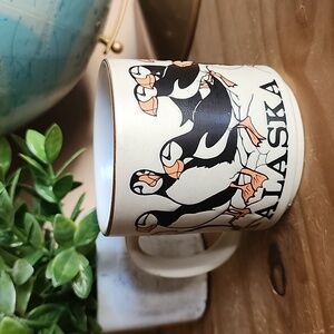 Vintage Ace 1987 ALASKA Puffin mug
